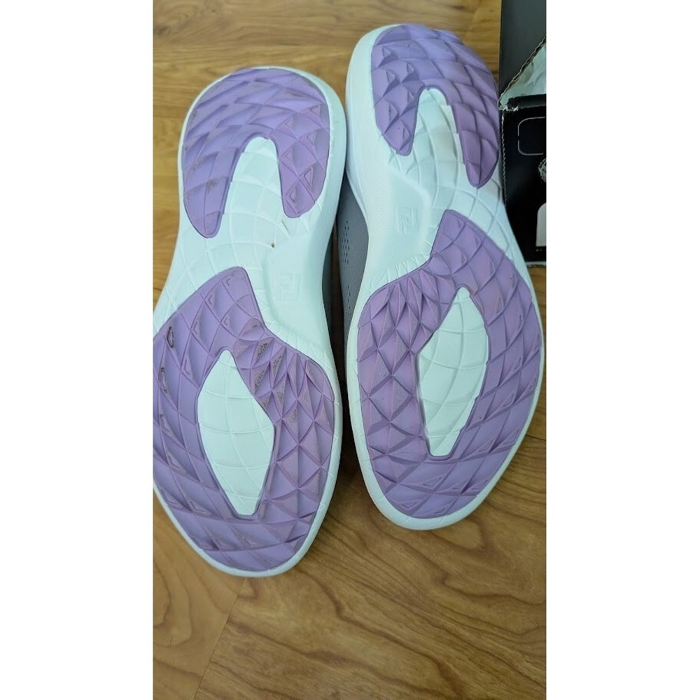 FootJoy FJ Flex Womens Gray Performance Mesh Sneaker Shoes Size 8.5 Medium 95766 - Picture 6 of 8